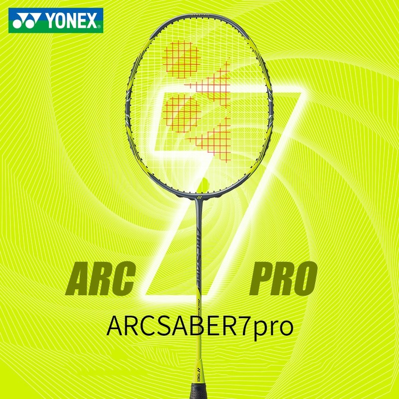 Yonex ARCSABER 7 PRO และ NANOFLARE 1000Z ไม้แบดมินตัน 4u คาร์บอนแร็กเก็ตที่แม่นยํา Ball Control โจมต