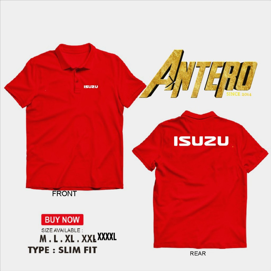 ปลอกคอเสื้อโปโลรถยนต์ Isuzu diesel king _Playmoreshop