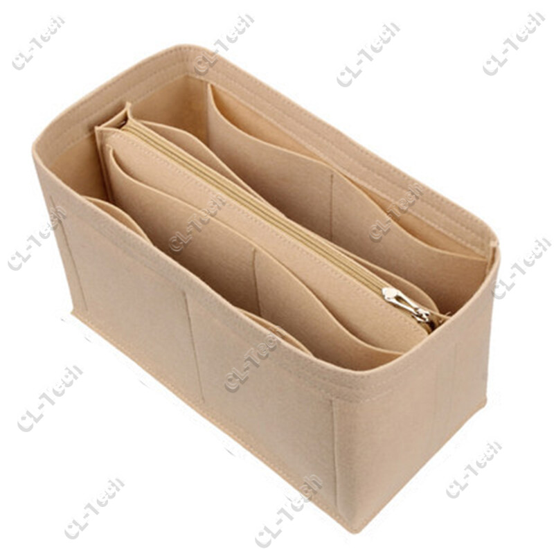Felt Bag Organizer สำหรับ Longchamp MTote กระเป๋าจัดระเบียบกระเป๋าใส่กระเป๋าถือที่เก็บเครื่องสำอางกระเป๋าซับในรองรับ Sha