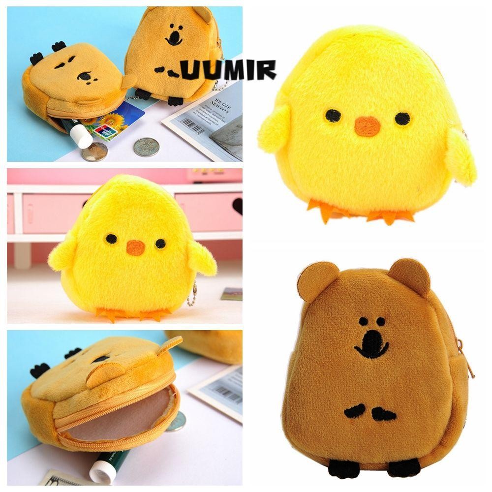 UUMIR กระเป๋าใส่เหรียญการ์ตูน Mini Wallet Money Bag สาย USB กระเป๋าไก่น่ารัก Koala