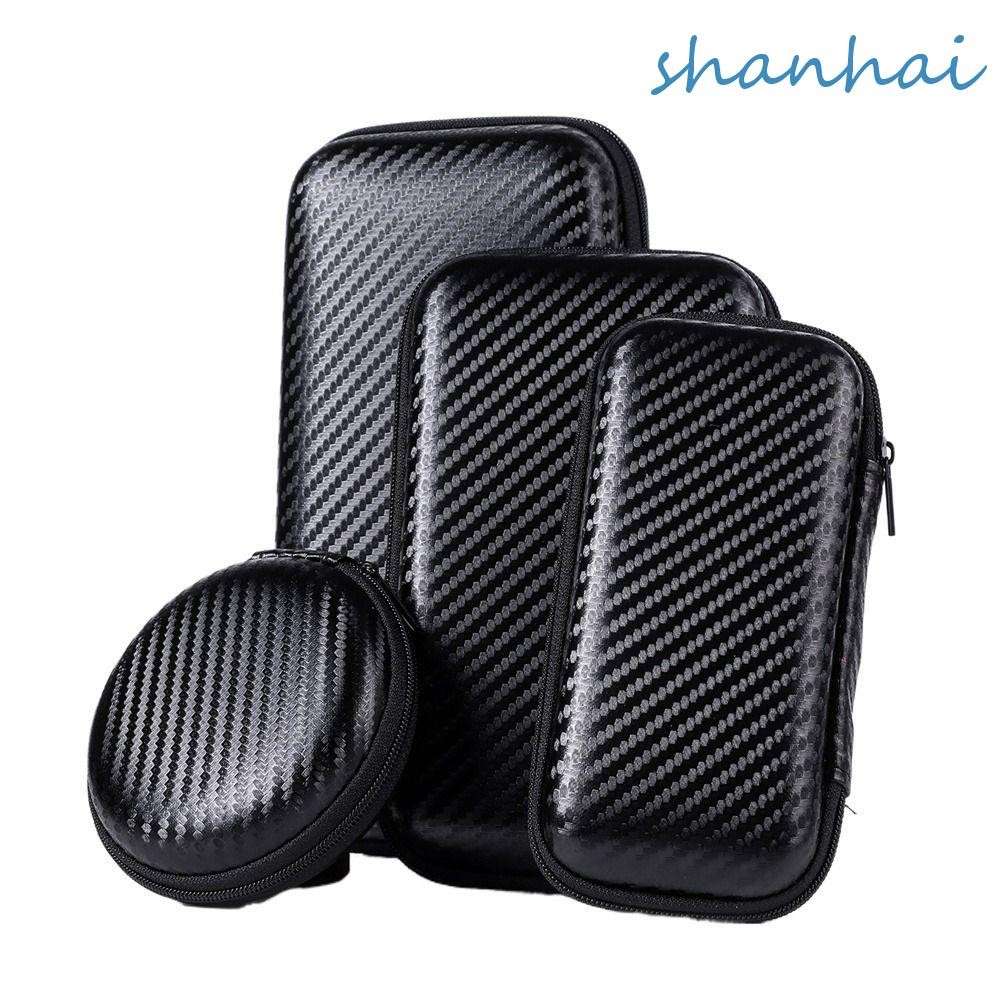 Shanhai กระเป๋าใส่เหรียญ EVA มีซิป ขนาดเล็ก ทนทาน สําหรับใส่หูฟัง ฮาร์ดดิสก์ แบบพกพา เดินทาง