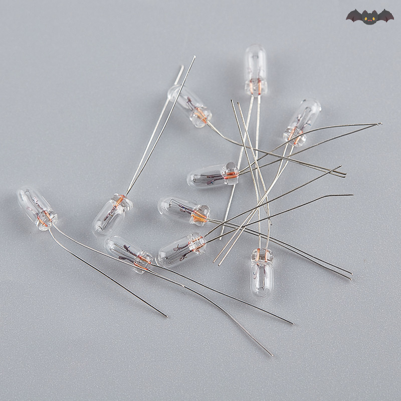[PE] 10 ชิ้น 3/4/5 มิลลิเมตร 3/6/12/24 โวลต์หลอดไฟ Edison หลอดไส้ข้าว TH ราคา ถูกที่สุด ดีลบีเคเค แกลเลอรีภาพที่ 5