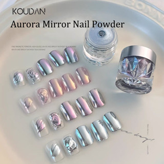 เพ้นท์เล็บผงโครเมี่ยมผงแสงจันทร์เล็บกระจกวิเศษผงตกแต่งแต่งเล…