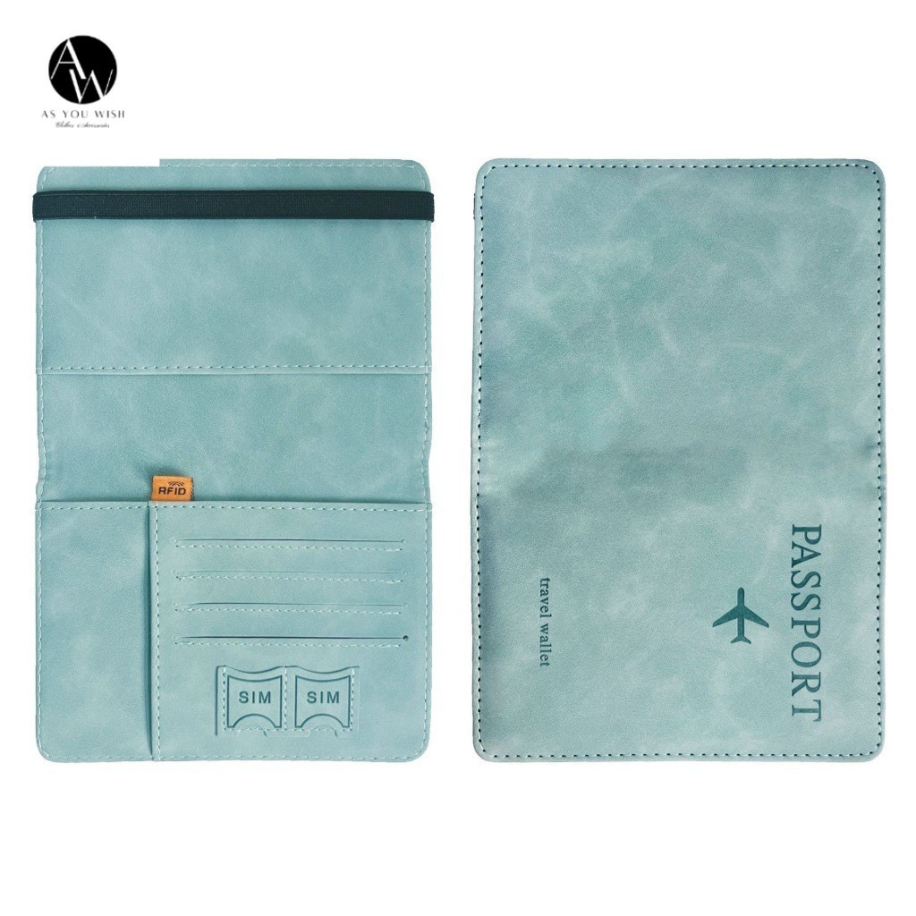 Passport ที่ใส่พาสปอต ปกใส่พาสปอต มี 2 แบบ แบบหนัง/แบบใส ป้องกันฝุ่น สิ่งสกปรก พร้อมส่งจากประเทศไทย