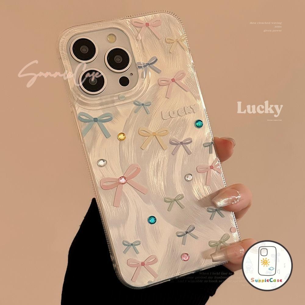 น่ารักจัง โบว์ แฟชั่น กรณีโทรศัพท์มือถือ Realme C53 C7i C21Y C55 5 5i C21 C30 C31 6i C67 C11 C35 C33 C15 C25 C51 เคส