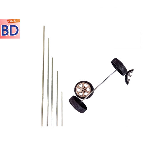 เพลา แกนล้อ ขนาด 2 mm รถของเล่น เหมาะกับงาน DIY (โกดังในไทย)