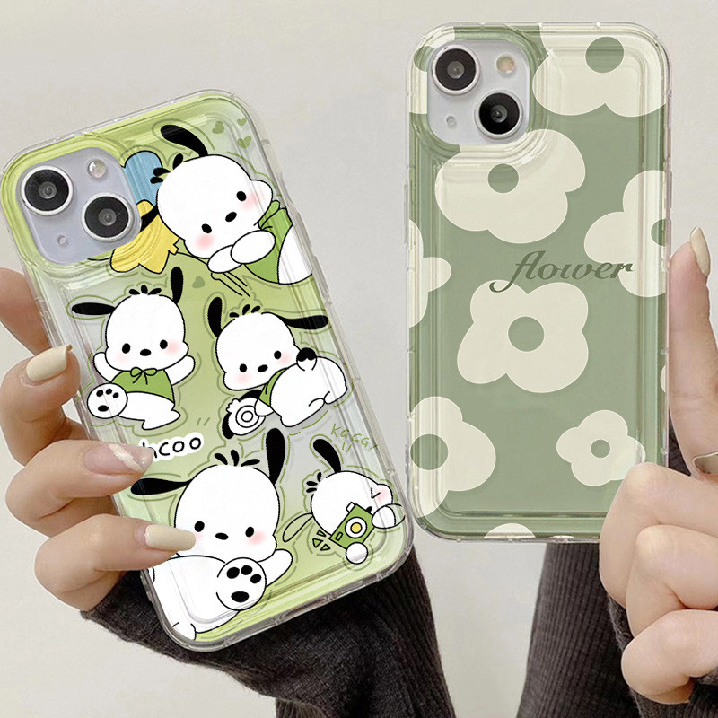 สำหรับ iPhone15 14 13 12 11 PRO MAX 14 15 Plus iPhone 6 & 7 & 8 PLUS XR XS MAX เคสโทรศัพท์นุ่มโปร่งใส น่ารัก – โปรปัง