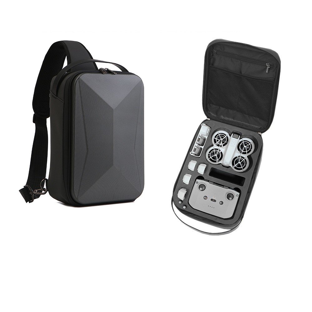 กระเป๋าเป้สะพายหลัง DJI Neo กันกระแทกกันน้ํา,เคสแข็งแบบพกพาสําหรับ DJI Neo Combo Drone,รีโมทคอนโทรล,แบตเตอรี่,กระเป๋าเก็บกระเป๋าถือมีซิปสําหรับอุปกรณ์เสริม DJI Neo