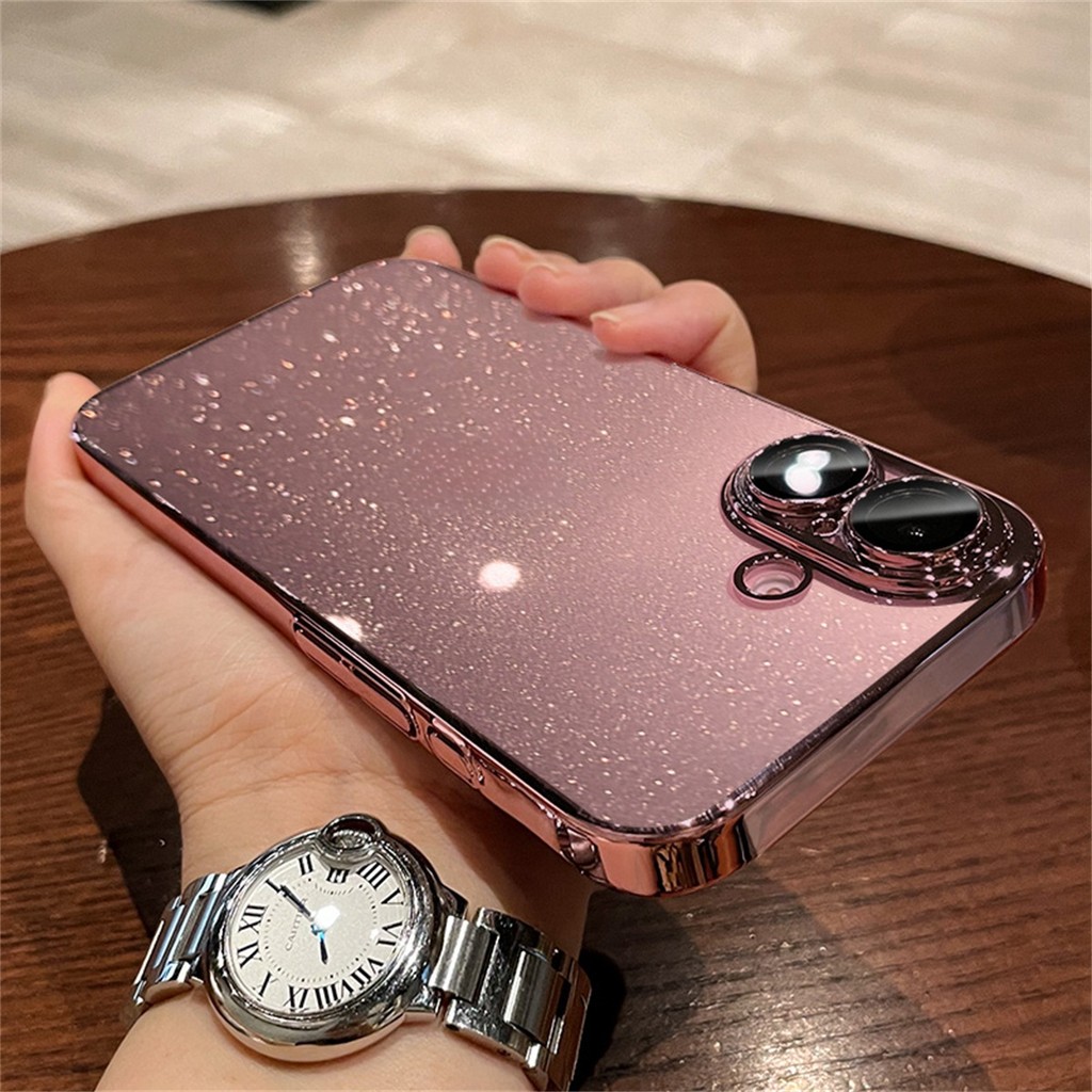Desert Titanium Shiny Dotsเคสโทรศัพท์โปร่งใสสําหรับIPhone รูปที่ 4
