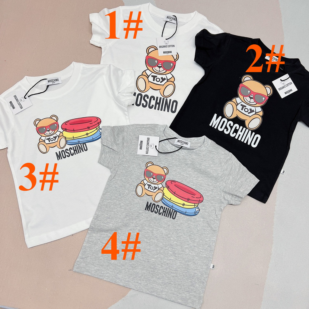 (มีแท็ก) 0-8ปี ผ้าฝ้ายท็อปส์ชายหญิงยี่ห้อแขนสั้นเสื้อยืดแฟชั่นเสื้อยืดทารกแรกเกิดเสื้อยืดการ์ตูนเด็กเด็กเด็กฤดูร้อนสาวเด็กสไตล์เกาหลีด้านบ