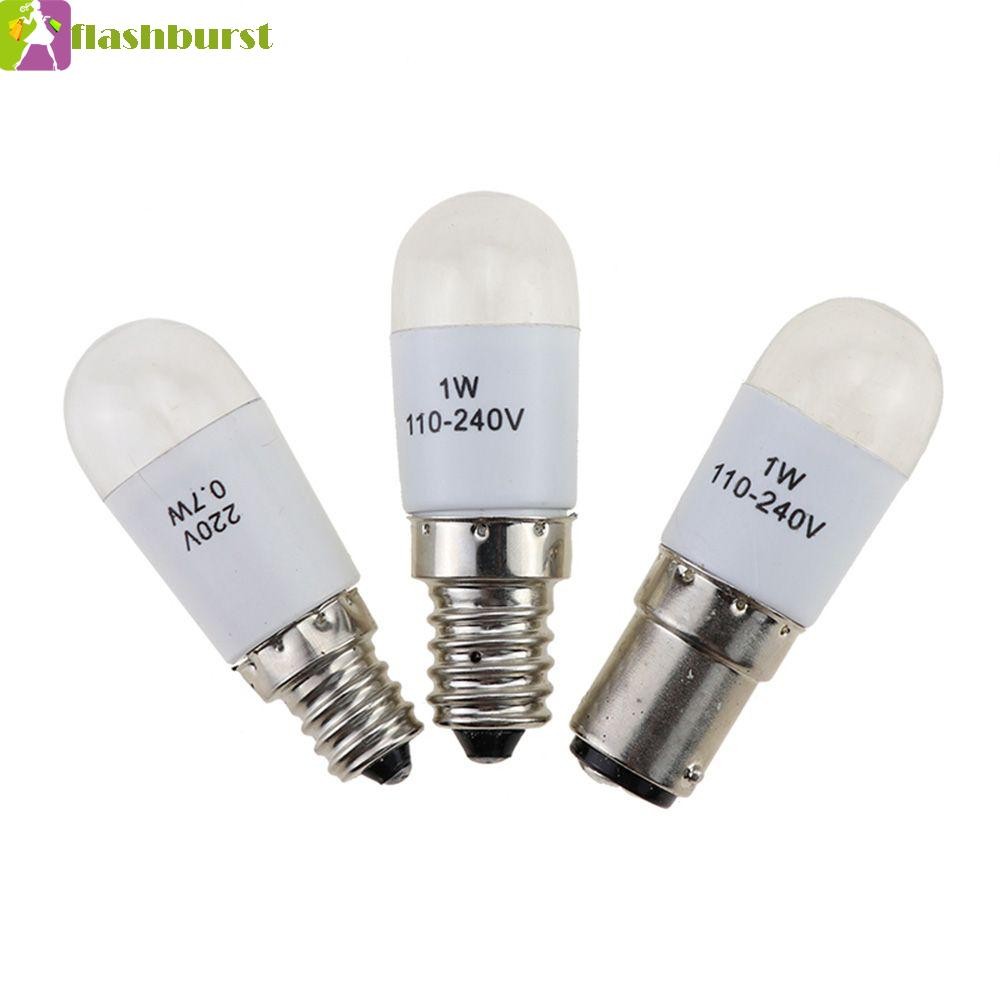 Flashburst ไฟ LED สําหรับเย็บผ้า|E12 E14 BA15D 0.7W 220V Led 1 ชิ้นสกรูอุปกรณ์เย็บผ้า