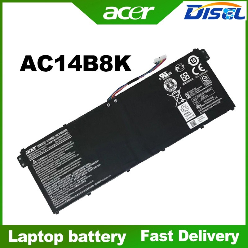 ✿แบตเตอรี่ AC14B8K สำหรับ Acer Aspire V3-371 E3-111 E3-112 E3-112M
