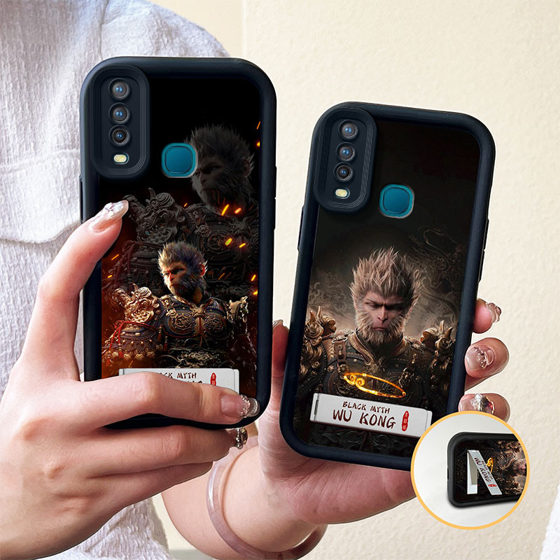 เคส vivo y11 case vivo y12 y15 y17 u10 case เคสโทรศัพท์สีดําสําหรับ