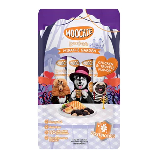 Moochie มูชี่ ขนมสุนัขเนื้อครีมมี่ Creamy Dog Treats แพ็ค 15g x 4 ซอง