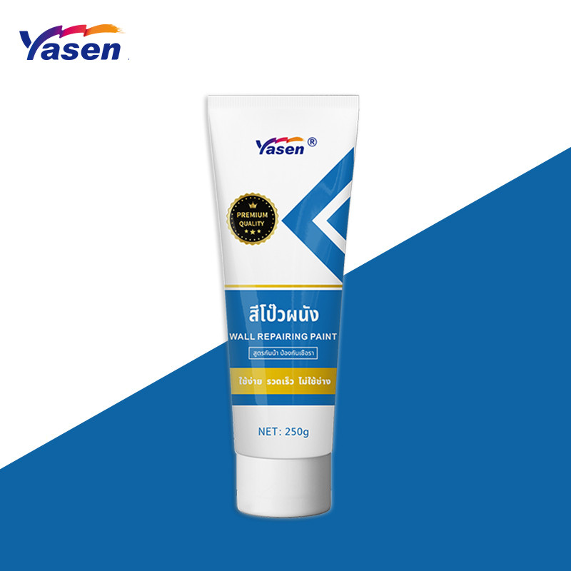 Yasen ครีมซ่อมผนัง ครีมฉาบผนัง 250g ซ่อมรอยรั่ว ซ่อมรอยแตก อุดรอยร้าว กาวปูนครีมลบรอยร้าว กันน้ำ