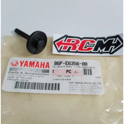 B6F-E6356-00 ROD PUSH 1 IRON STUT STUD CLUTCH JUPITER MX MODIF ORIGINAL YAMAHA YGP THAILAND