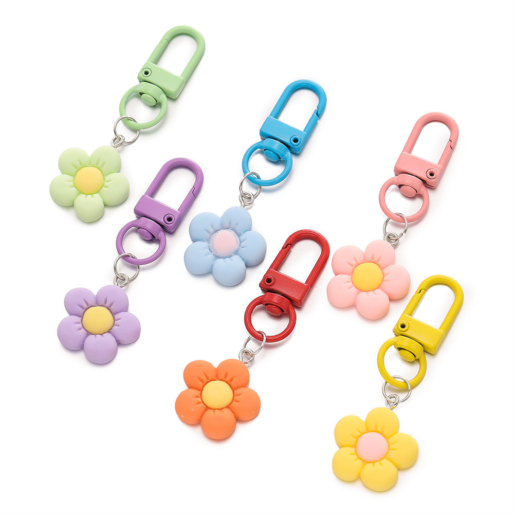 St.kunkka ลูกโซ่อัลลอยลูกโซ่ฟลาวีกุญแจเชนเชนแฟชั่นเสน่ห์จี้ DIY ห่วงโซ่ลูกโซ่ผ้าพันกัน