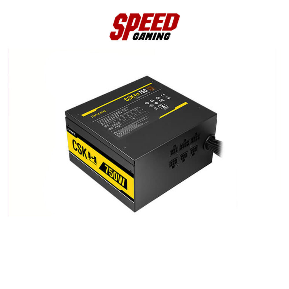 ANTEC SUPPLY POWER CSK750H 750W 80 PLUS BRONZE (BLACK) | By Speed Gaming