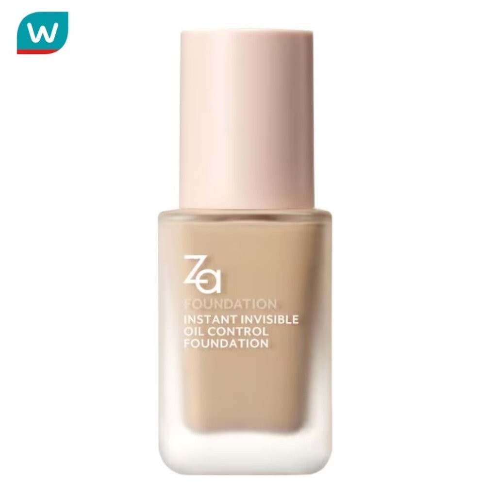 Za ซีเอ อินสแตนท์ อินวิซิเบิล ออยล์ คอนโทรล ฟาวเดชั่น 25มล. OC10