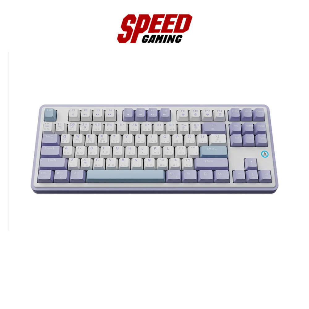 AJAZZ AK870 LITE MOUNTAIN MIST(AJ-KB-AK870MMTH-W24BTRGB-FF) Fly Fish Switch Keyboard (คีย์บอร์ด) | B