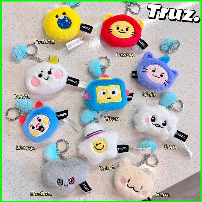 Treasure TRUZ การ์ตูนตุ๊กตาตุ๊กตาของขวัญสําหรับสาวกระเป๋าจี้พวงกุญแจ HIKUN PODONG CHILLI ตุ๊กตาของเล่นสําหรับเด็ก