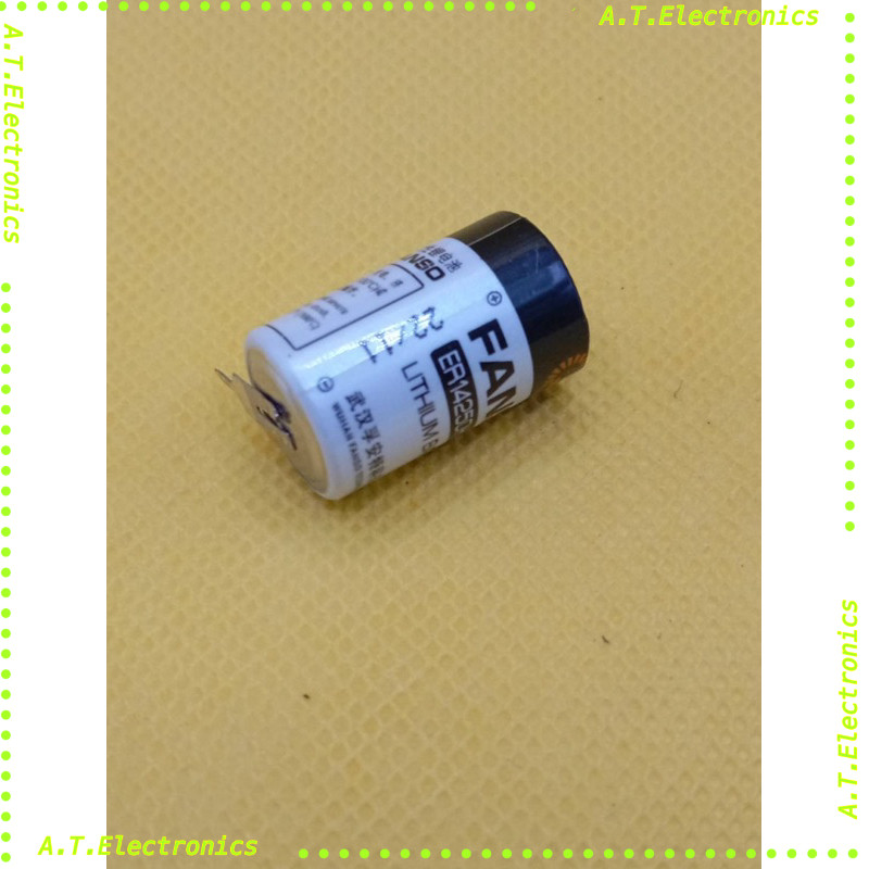 พร้อมส่ง! ลงปริ้น แบตเตอรี่ แบตเตอรี่ลิเธี่ยม CR14250H CR14250H 1/2AA 3V ของแท้  Lithium Battery FAN