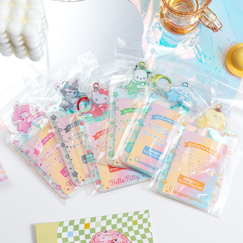 Sanrio Laser Card Holder 3 นิ้ว Photocard Protector ซองใส่บัตรใส