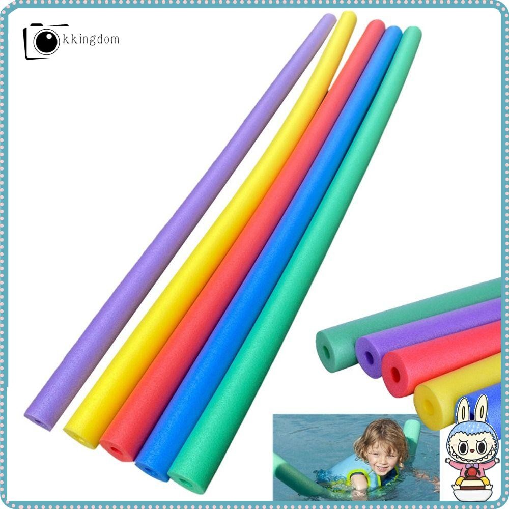 Kkingdom โฟมลอย Sticks, Noodle Float Aid Foam Stick Rod สระว่ายน้ําโฟมก๋วยเตี๋ยว, Swim Aid Training เริ่มต้นอุปกรณ์สระว่ายน้ํายืดหยุ่นไม้พยุงผู้ใหญ่