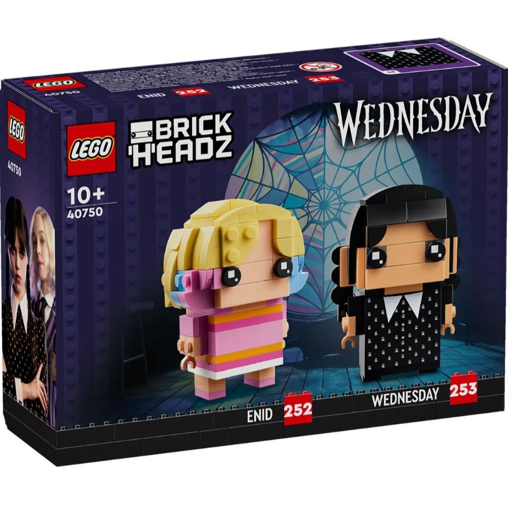 LEGO® BrickHeadz™ Wednesday & Enid 40750 สินค้าพร้อมส่ง ของแท้ 100%