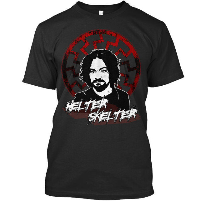 Helter Skelter Tee เสื้อยืด O-คอฤดูร้อนสบายๆผู้ชายสไตล์ใหม่ของขวัญตลก