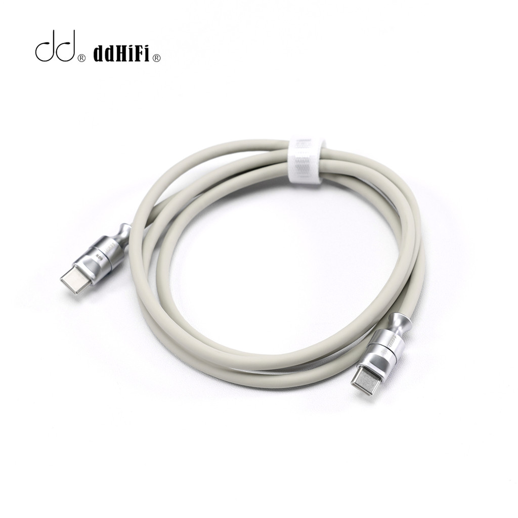 Dd ddHiFi PC02C Retro-Style Fast Charging Data Cable พร้อม USB 2.0 Five-core Shielded Cable 60W (USB-C) สําหรับ Xiaomi 14