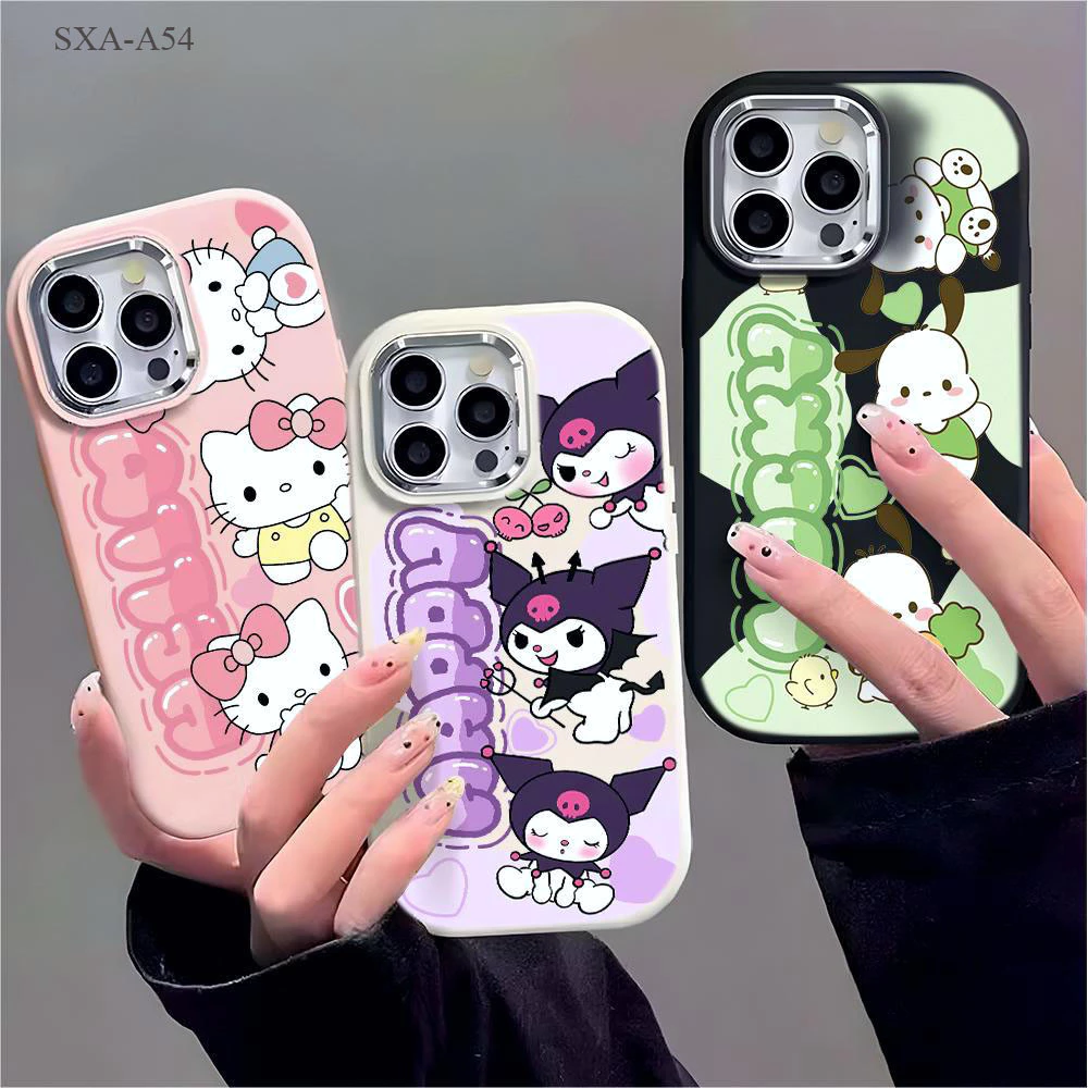 เคส For Samsung Galaxy A55 A54 A53 A50S A06 A16 A04S A05 A05S A50 A51 A15 A12 A14 A02 A03 A03S A23 A24 4G 5G ซัมซุง PD