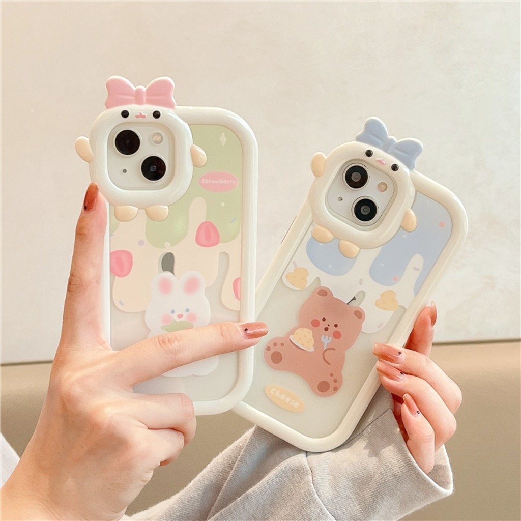 เคสไอโฟน สําหรับ for iPhone 11 7 8 Plus XR 13 12 14 15 Pro Max SE X XS Case น่ารัก สีชมพู ลูกหมู เคสโทรศัพท์มือถือนิ่ม