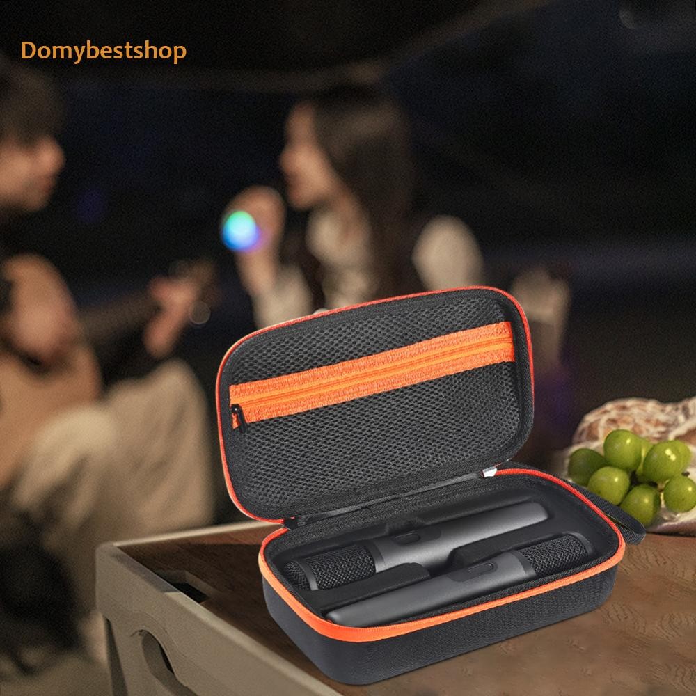 กระเป๋าพกพาไมโครโฟนไร้สายแบบชาร์จไฟได้สําหรับ JBL PartyBox Wireless Mic [Domybestshop.th]