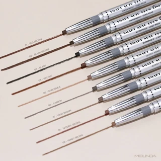 ดินสอเขียนคิ้ว พร้อมแปรงปัดคิ้ว Meilinda Smart Auto Brow Liner (MD3041)