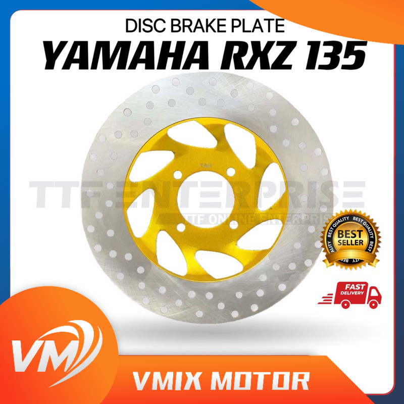YAMAHA RXZ 135 แผ่นเบรก (หน้า) RXZ135 BREK DIS PIRING DEPAN RXZ 5PV 5 PV