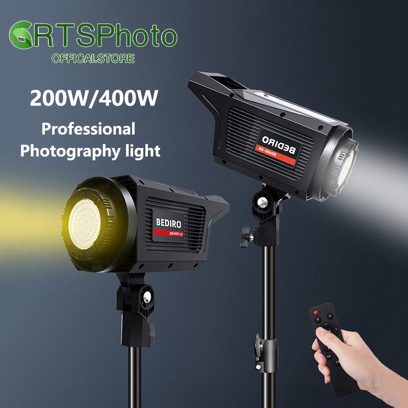 Photography light 200W With softball Studio lighting LED Video Lighting ไฟ ไฟสตูดิโอ ไฟไลฟ์สด