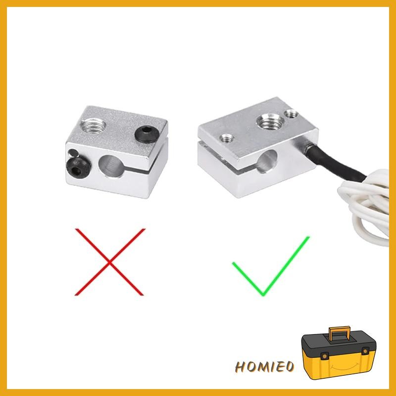 Homie0 เครื่องพิมพ์ 3D NTC100K เทอร์มิสเตอร์สําหรับเซนเซอร์เครื่องทําความร้อนบล็อก Hotend Extruder N