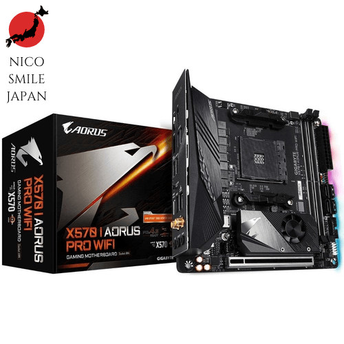 GIGABYTE กิกะไบต์ X570 I AORUS PRO WIFI Mini-ITX เมนบอร์ด [ติดตั้งชิปเซ็ต AMD X570] MB4790