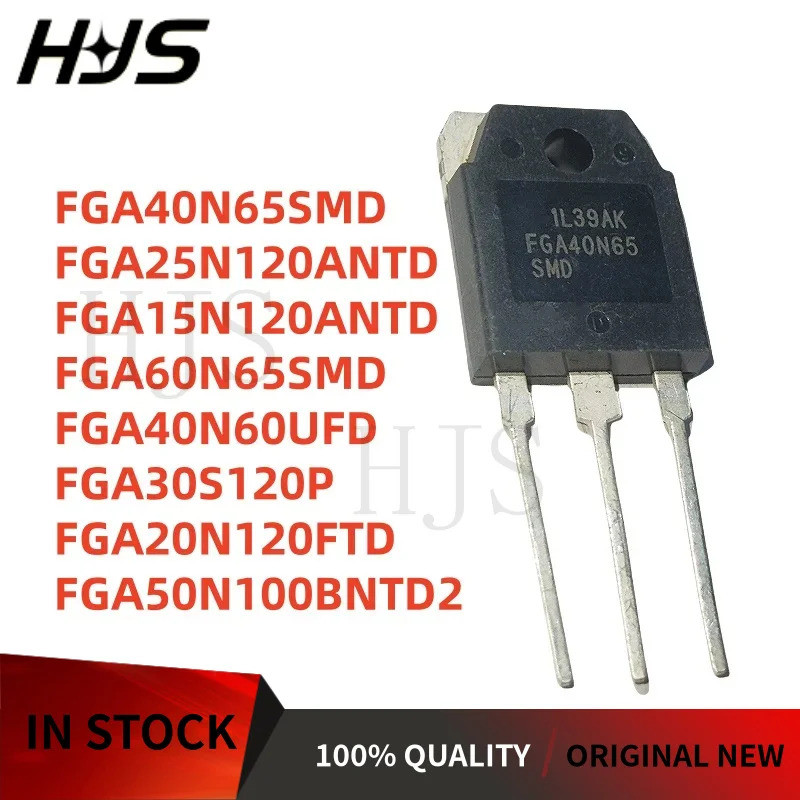 1-5PCS FGA25N120ANTD FGA25N120 FGA15N120ANTD FGA60N65SMD FGA40N60UFD FGA30S120P FGA20N20FTD FGA40N50