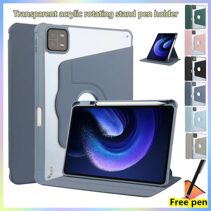 สําหรับ 2025 Lenovo Xiaoxin Pad Pro 12.7/Idea Tab Pro 12.7 "TB373FU TB375FC TB375FB 360° Rotation Wo