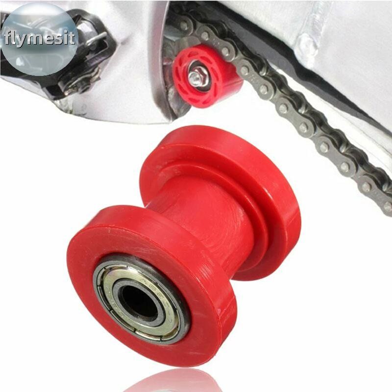 Flymesit 1 ชิ้น 8 มิลลิเมตร 10 มิลลิเมตรลูกกลิ้งโซ่ Slider Tensioner ล้อท่องเที่ยว Pit Dirt Bike Moto EN