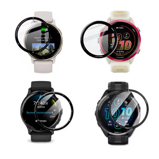 ฟิล์มฟิล์มนุ่มฟิล์มป้องกัน Full Edge สําหรับ Garmin Forerunn…
