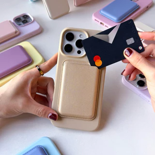 พร้อมส่ง💞 F1S28 Wallet Card Holder การ์ดกระเป๋าใส่บัตรแม่เหล็ก N52✨ ขาตั้งมือถือ [แค่การ์ด] Holder ใช้กับเคสชาร์จไร้สาย