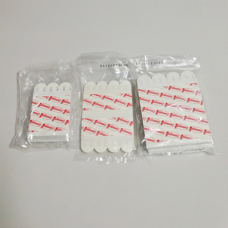 10/20/30 ชิ้น Command Strips ปลอดความเสียหายแขวนที่ถอดออกได้ Non-nail กาวสองหน้า Non-trace เทปกรอบรูป