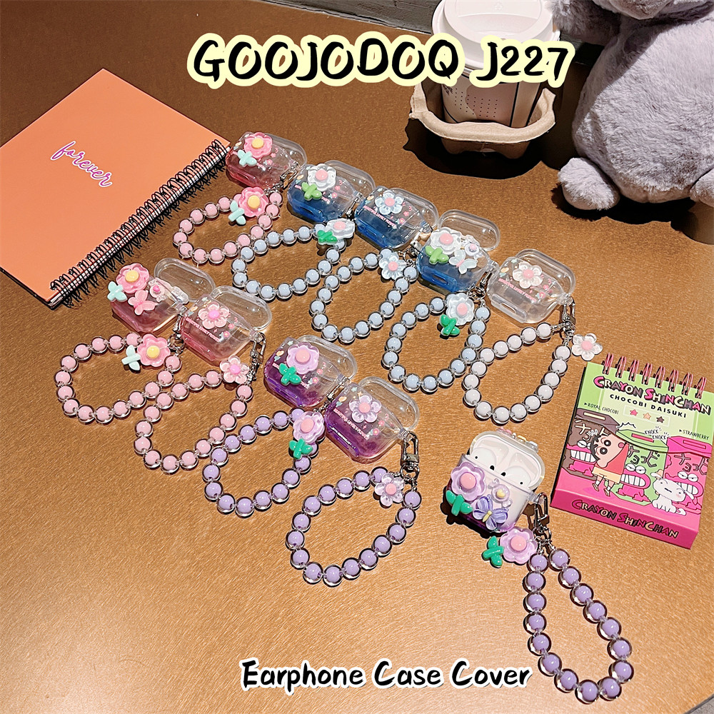 สําหรับ GOOJODOQ J227 กรณีปลอกซิลิโคนอ่อนนุ่มหูฟังกรณี DIY การ์ตูนสด