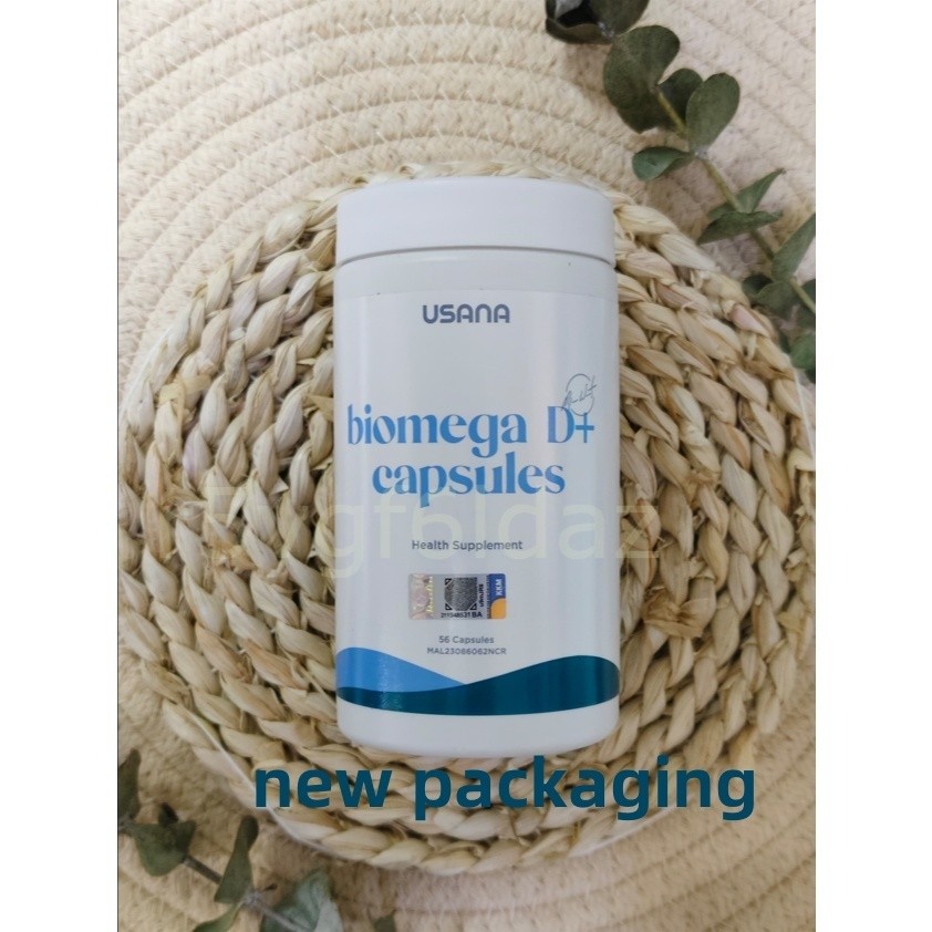 [ซื้อ 3 ฟรี 1] exp2026.06 USANA BIOMEGA Concentrated Omega-3 Fat and Vitamin D/Vitality III Joint an