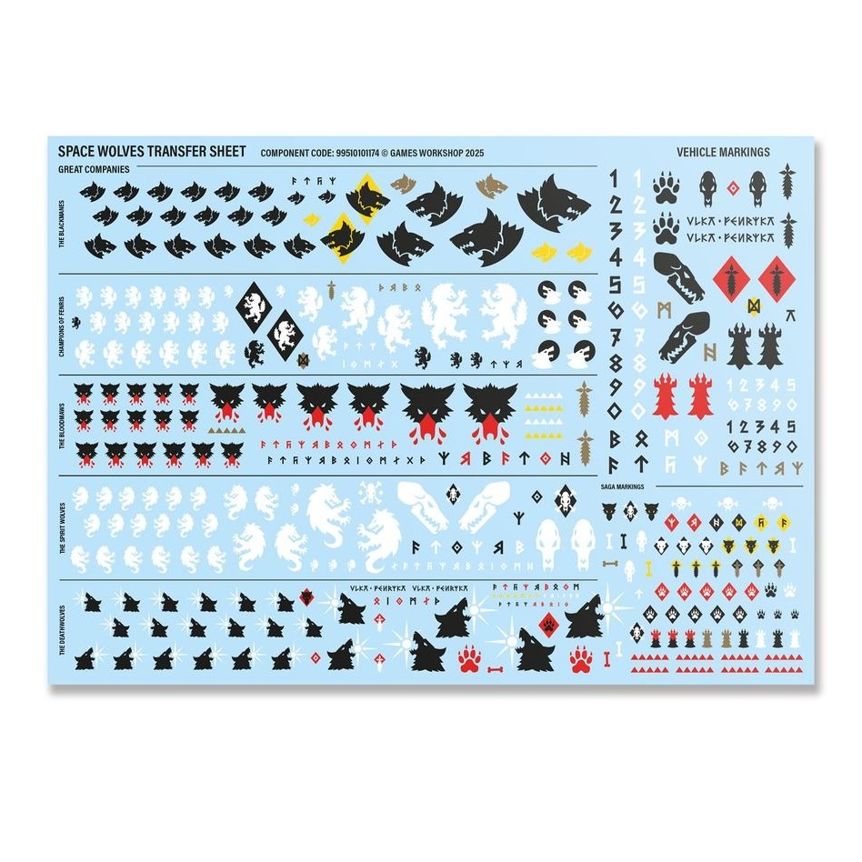 (GW พร้อมส่ง) WARHAMMER 40K: SPACE WOLVES: WOLF GUARD TERMINATORS โมเดลวอร์แฮมเมอร์ - รูปที่ 5