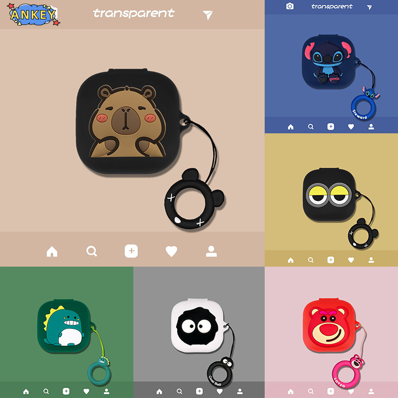 for Beats Fit Pro Case Protective Silicone Cute Cartoon Covers Wireless Earbuds Shell TWS Headphone 