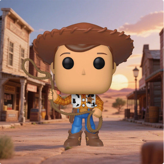 JurassicWorld Rebirth Funko POP Toy Story Buzz Lightyear Woody สินค้ารูปอินเทรนด์เล่นตกแต่งของขวัญตุ